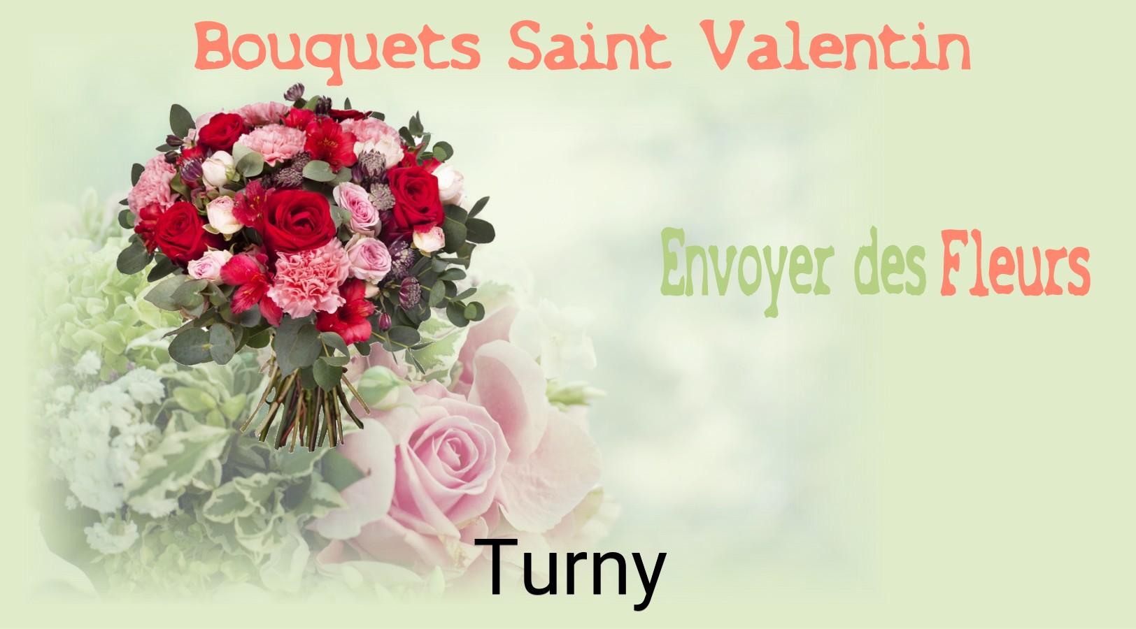 Roses de Saint-Valentin livrées à Turny